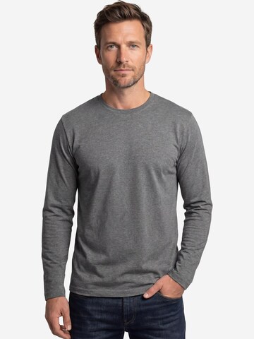 Ragman Shirt 'Basic'‌‌‌‌‌‌‌‌‌‌ in Grau: Vorderseite