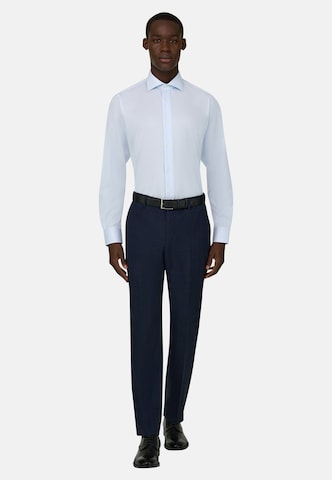 Coupe regular Chemise Boggi Milano en bleu