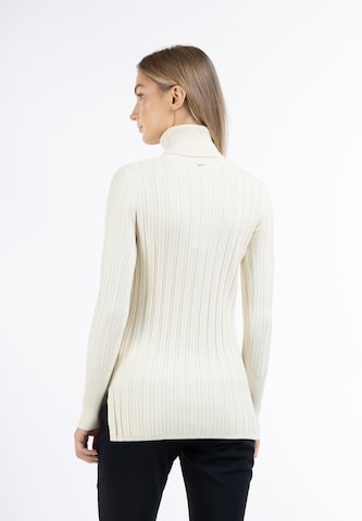 DreiMaster Klassik Sweater 'Iridia' in Beige