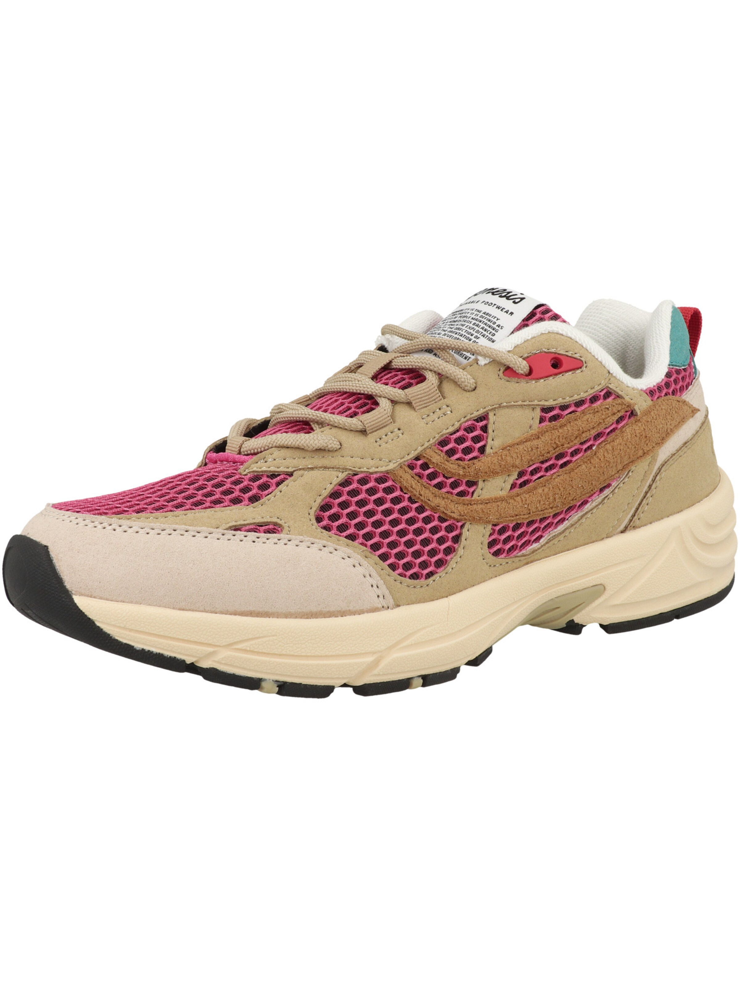 GENESIS - Sapatilhas baixas 'G-Eco`99' em bege: frente