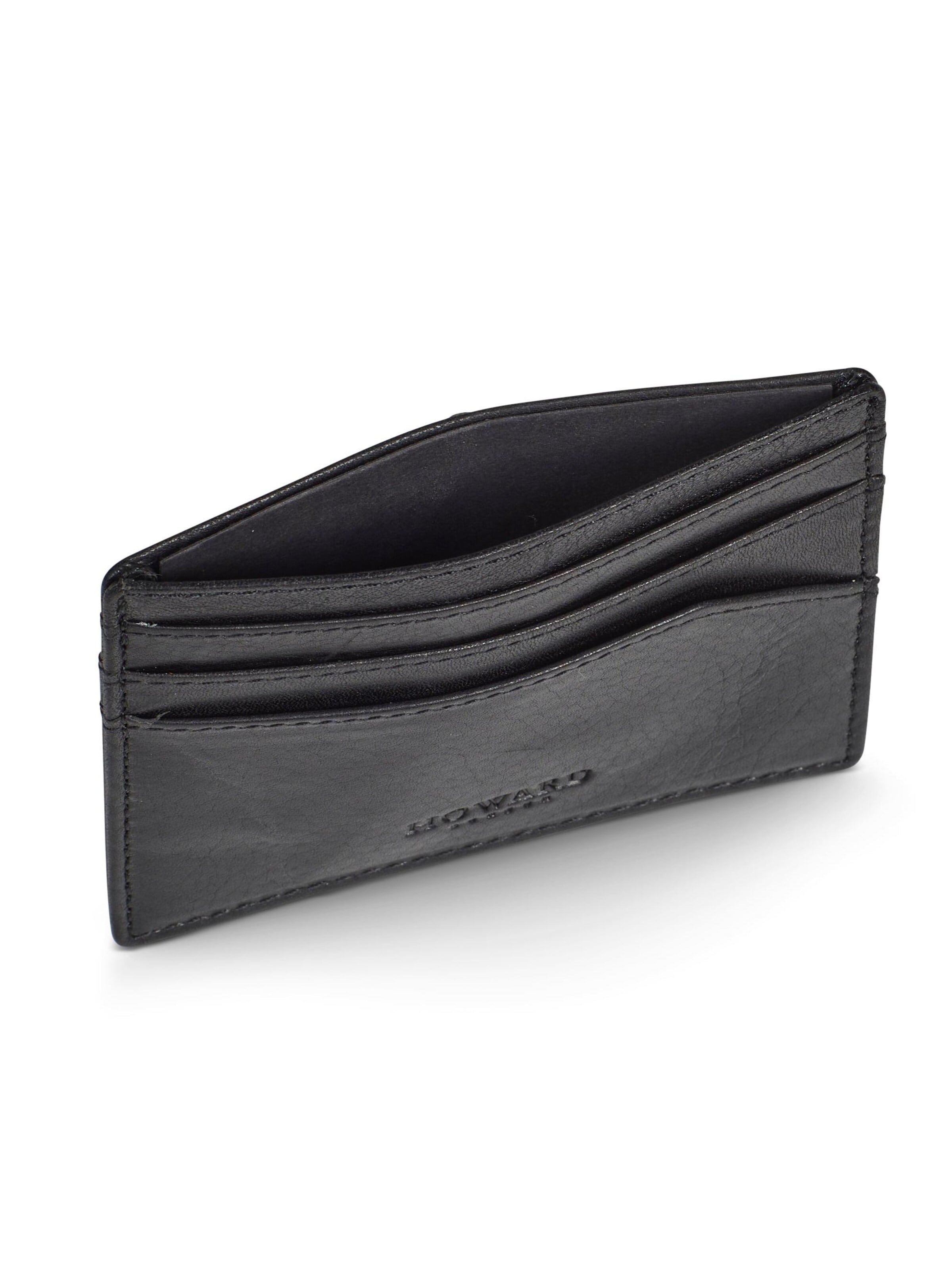 Howard London - Cartera 'Cardwallet Archer Black' en negro