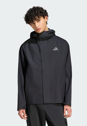 Veste de sport 'Essentials' ADIDAS SPORTSWEAR en noir : devant