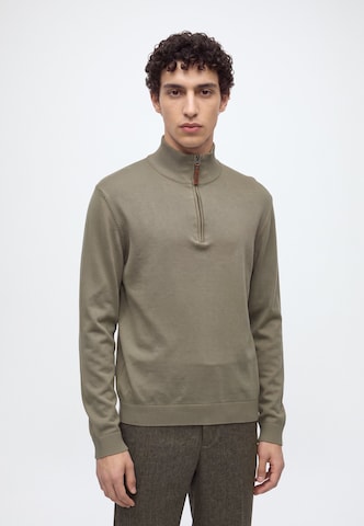 Pull-over 'Arkmill' INDICODE JEANS en vert : devant