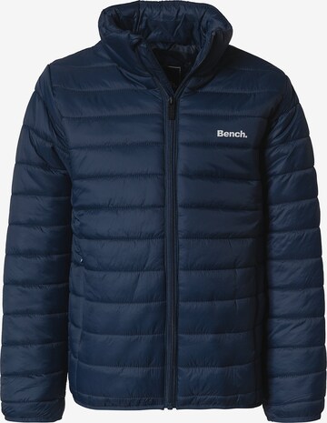 BENCH Winter Jacket 'GARTNER' in Blue: front