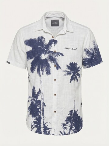 KOROSHI Regular fit Overhemd in Wit