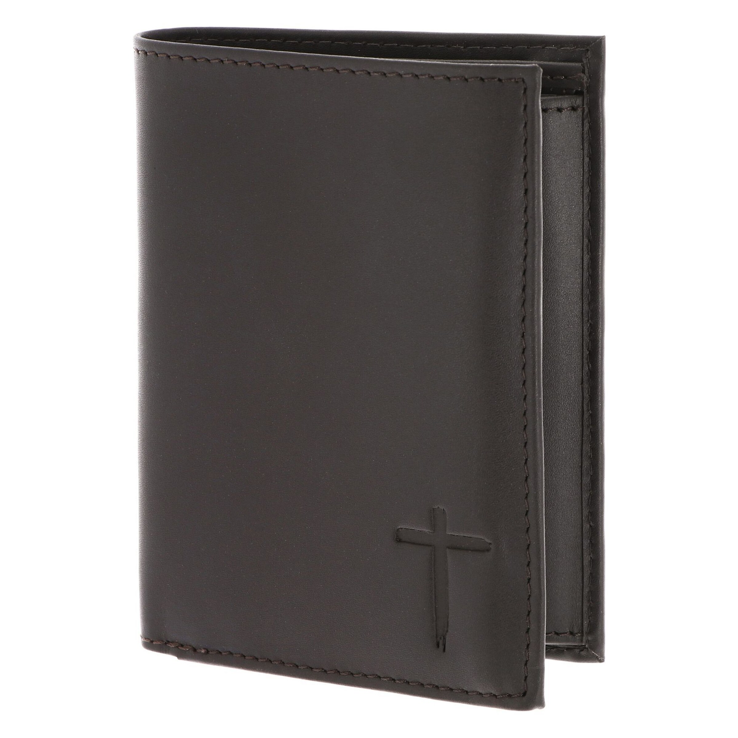 Porte-monnaies OXMOX en marron : devant