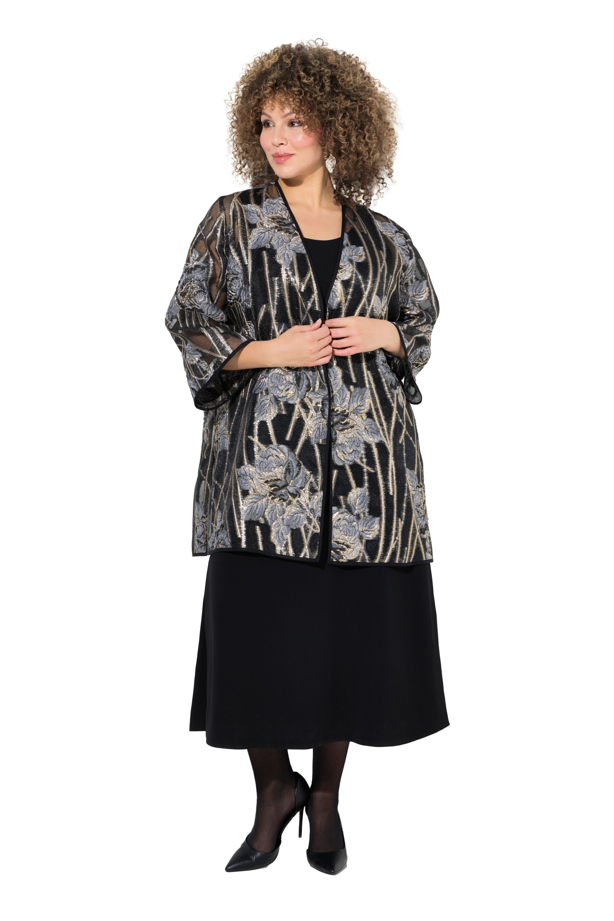 Veste mi-saison Ulla Popken en noir