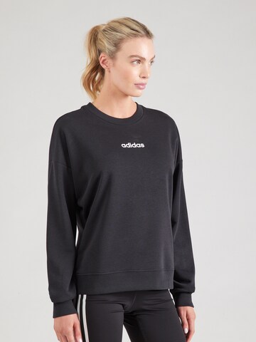 ADIDAS SPORTSWEAR Spordidressipluusid, värv must: eest vaates