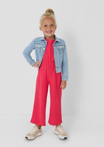 s.Oliver Jumpsuit in Rot: Vorderseite