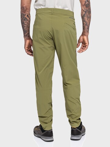 Schöffel Regular Outdoor trousers ' Hiking CIRC Pants Style Smue MNS ' in Green