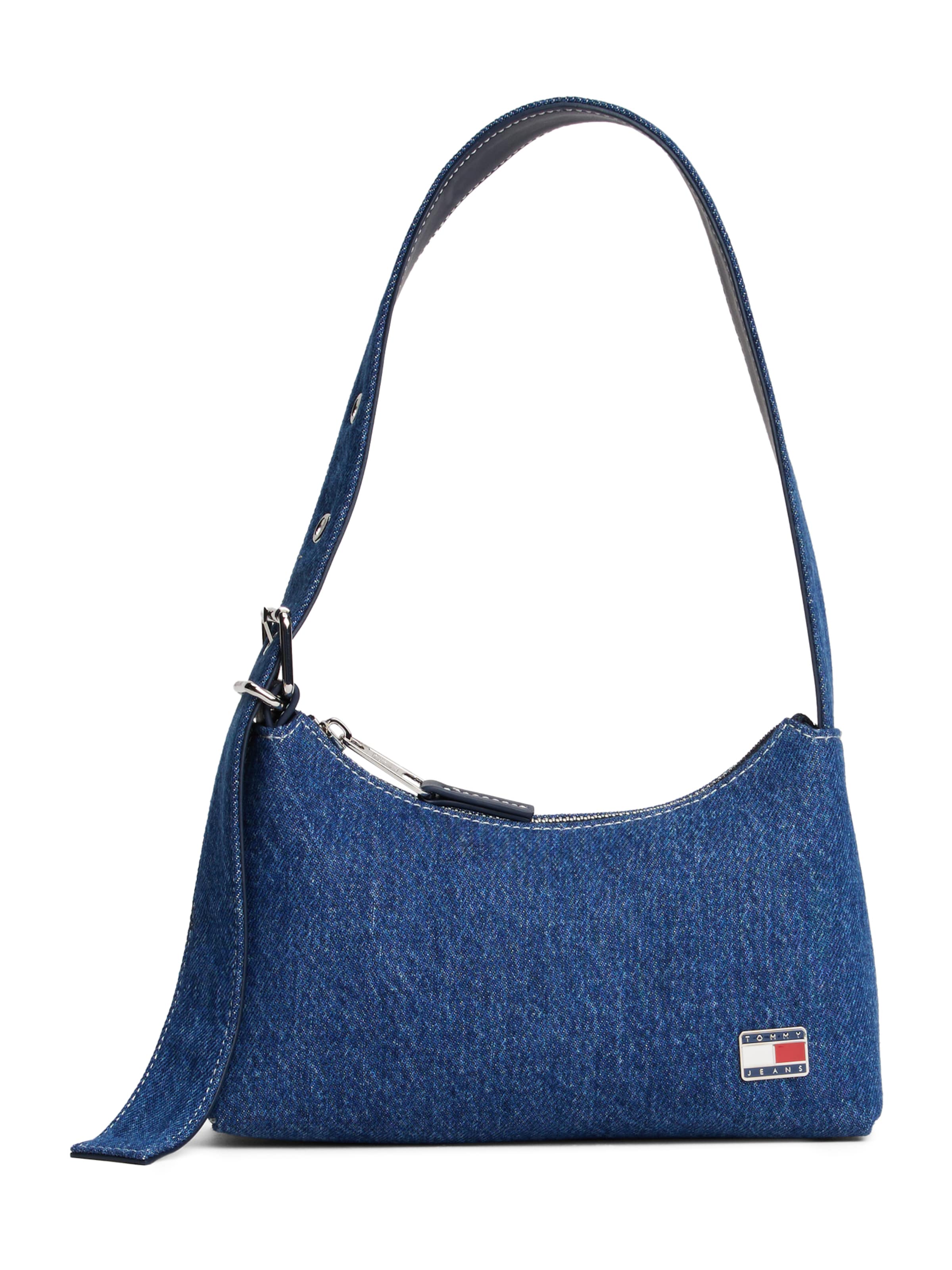 Sac bandoulière Tommy Jeans en bleu : devant
