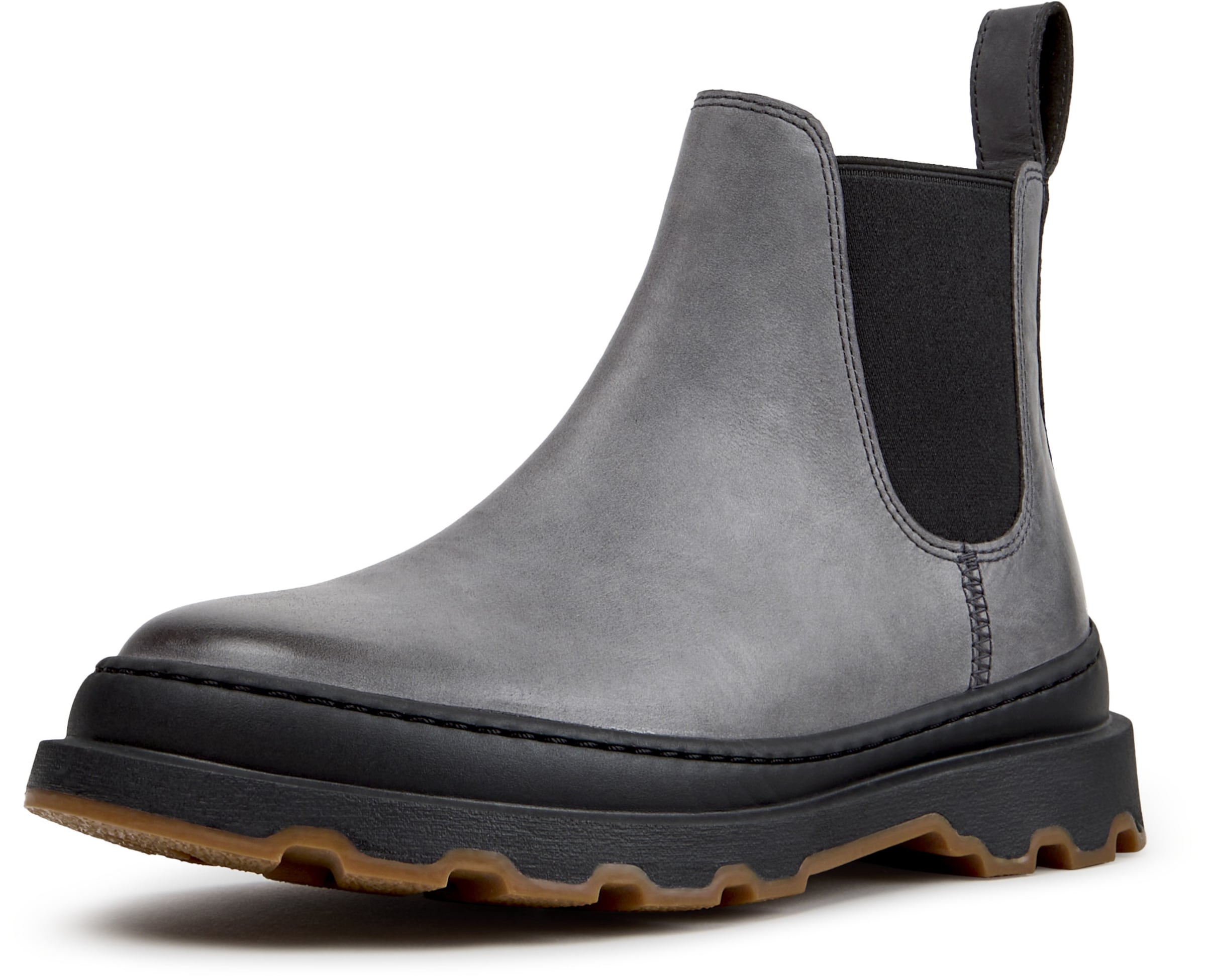 CAMPER Chelsea boots ' Brutus+ ' in Grijs: voorkant