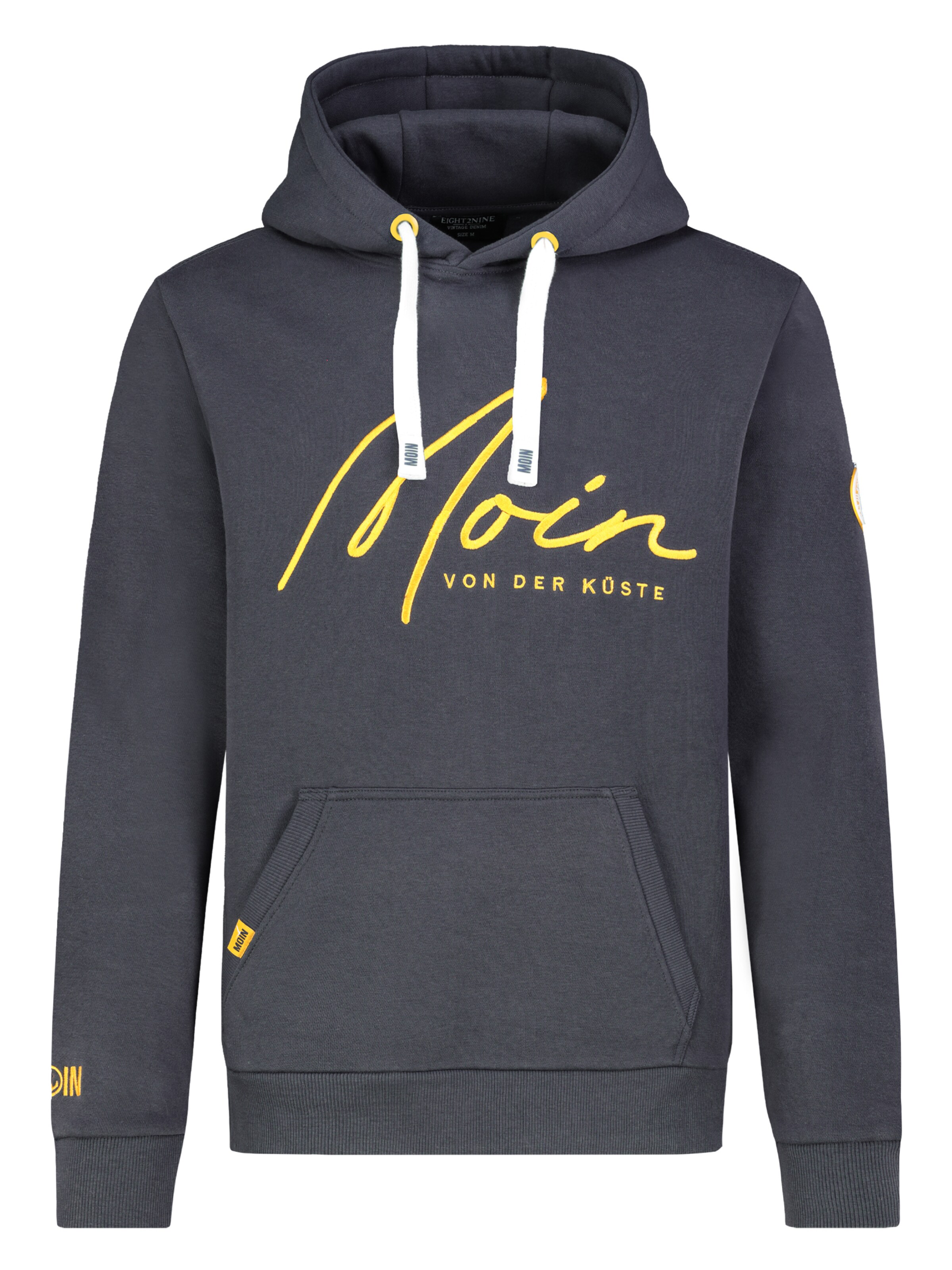 Eight2Nine Sweatshirt 'Moin  ' in Blue: front