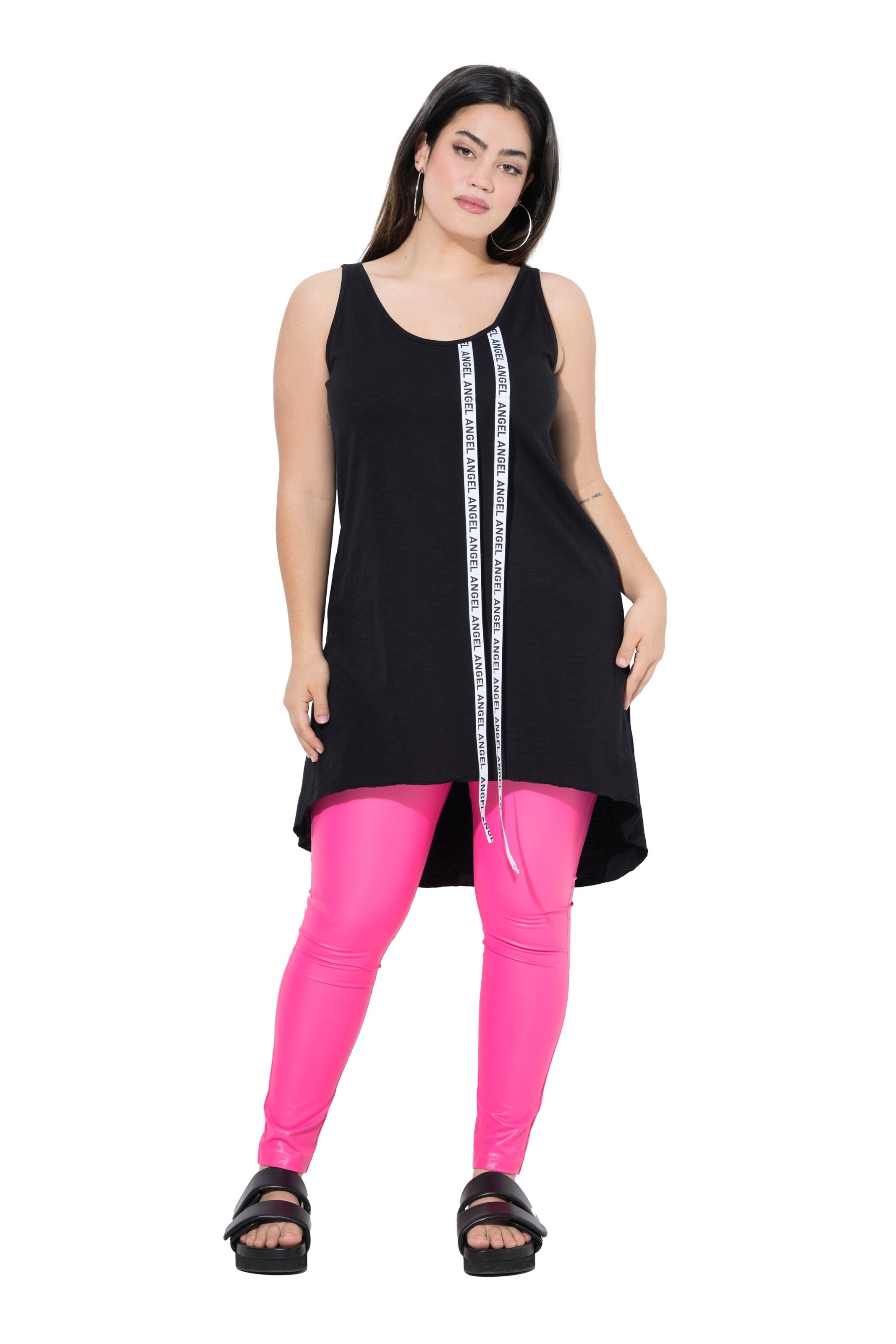 Angel of Style Top in Zwart: voorkant