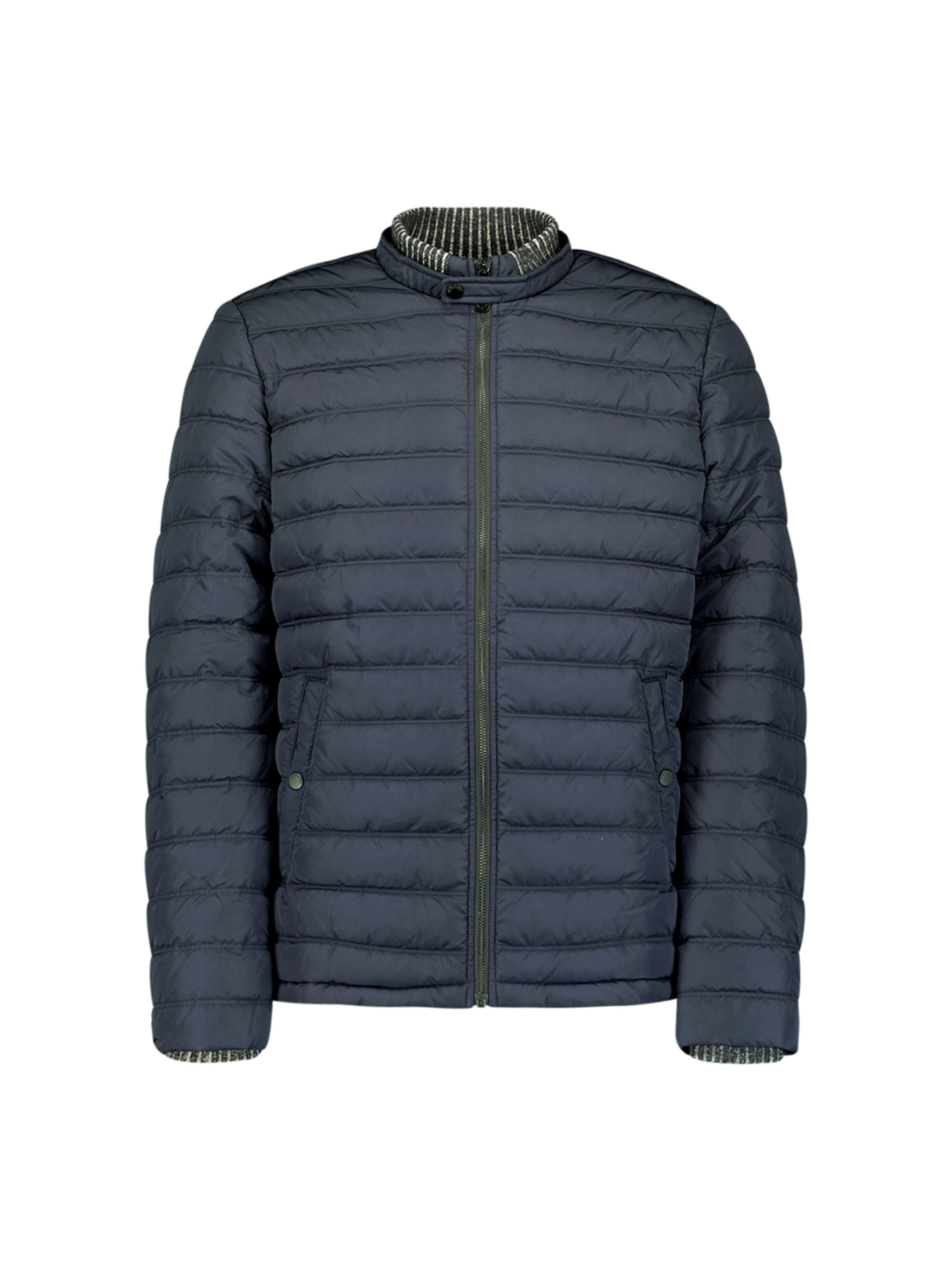 Veste mi-saison No Excess en bleu : devant