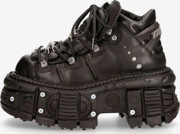 Sneaker bassa 'M-TANK106-C2' di New Rock in nero: frontale