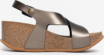 Bayton Strap Sandals 'Rea' in Grey