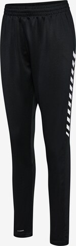 Hummel Дънки Tapered Leg Спортен панталон в черно