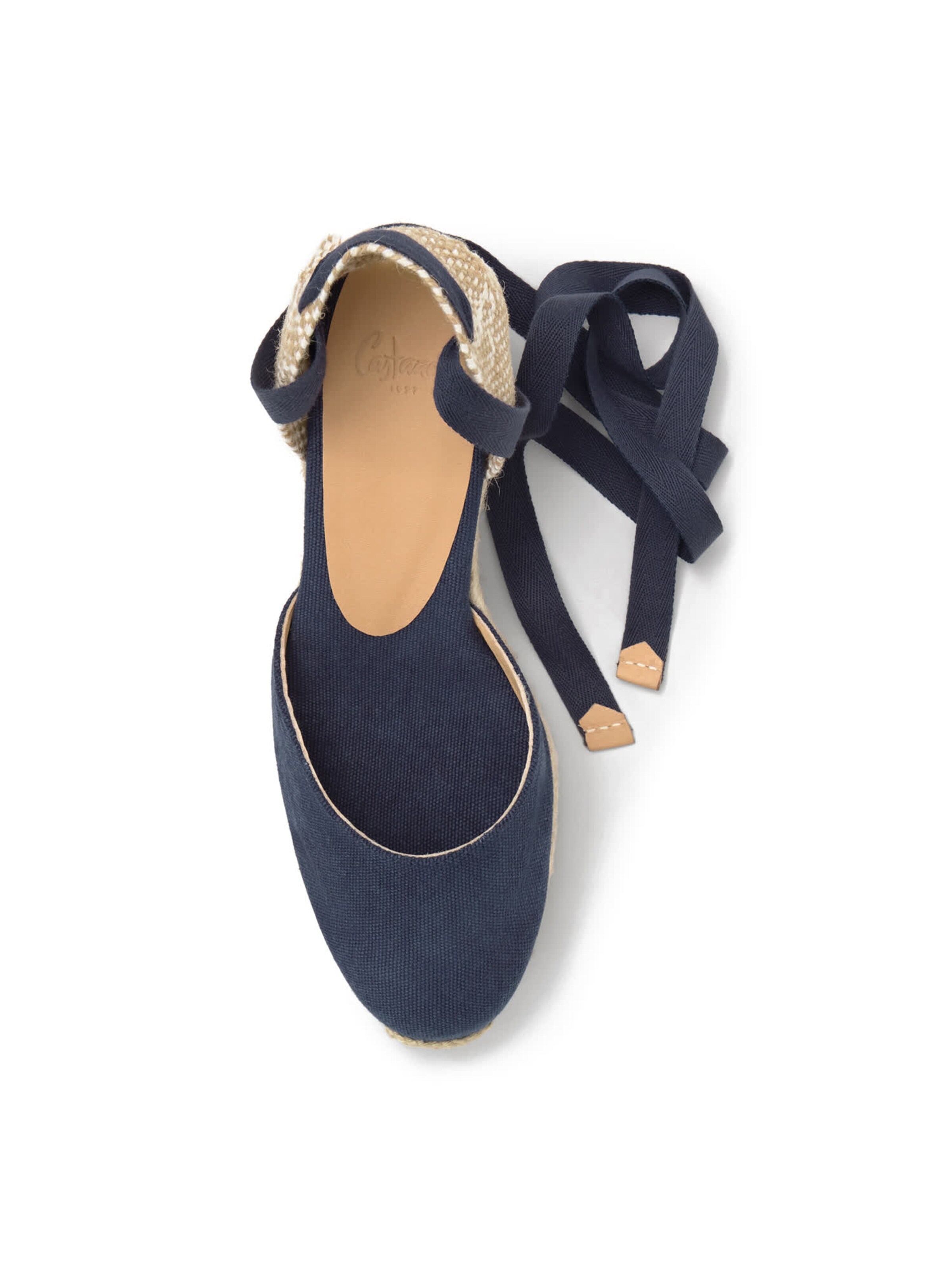 mėlyna Castañer Espadrilės 'CARINA'