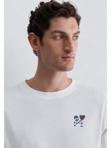 Scalpers Shirt ' ' in Wit: voorkant