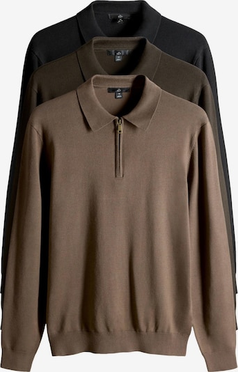 The Set Pulover u smeđa / čokolada / crna, Pregled proizvoda