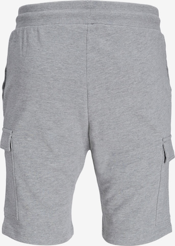 JACK & JONES - Regular Calças cargo 'SHARK' em cinzento