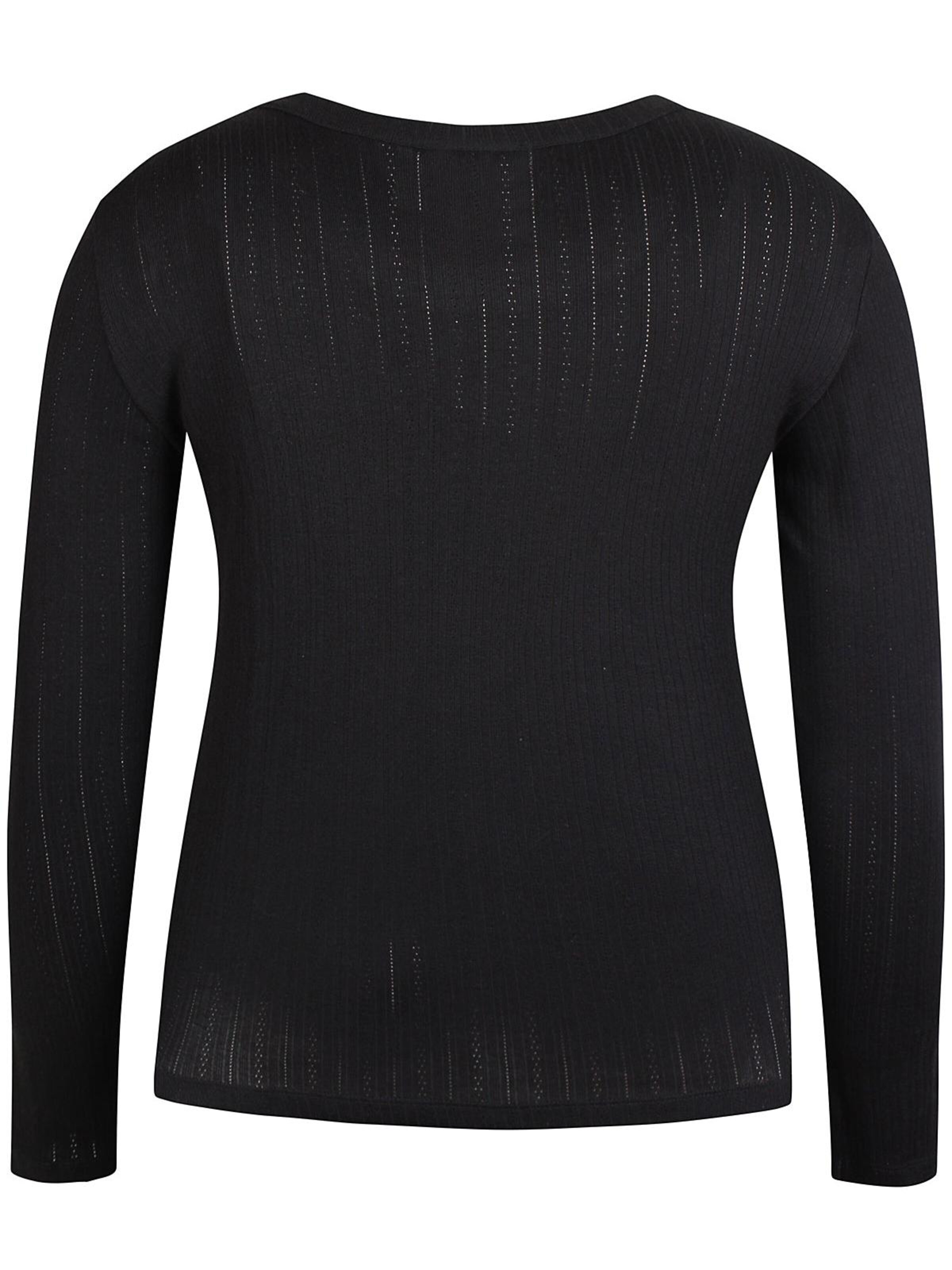 Anyday Trui 'Magnolia 350' in Zwart