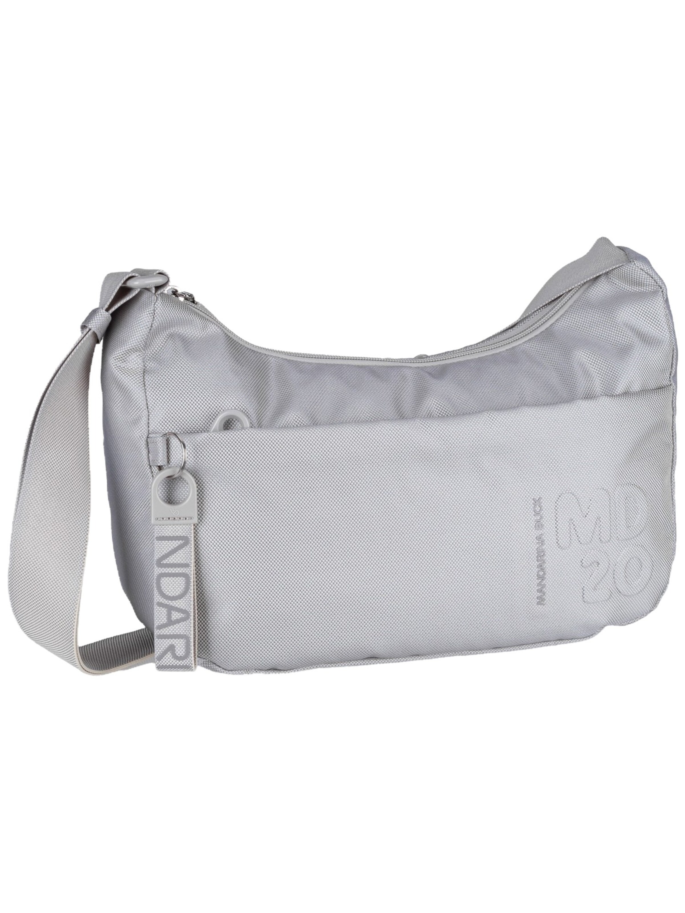 MANDARINA DUCK Crossbody Bag ' MD20 Hobo QMT30 ' in Grey: front