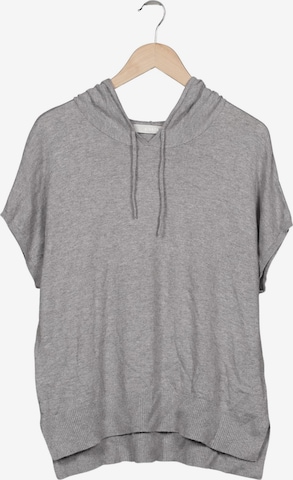 Bianca Kapuzenpullover XXL in Grau: Vorderseite