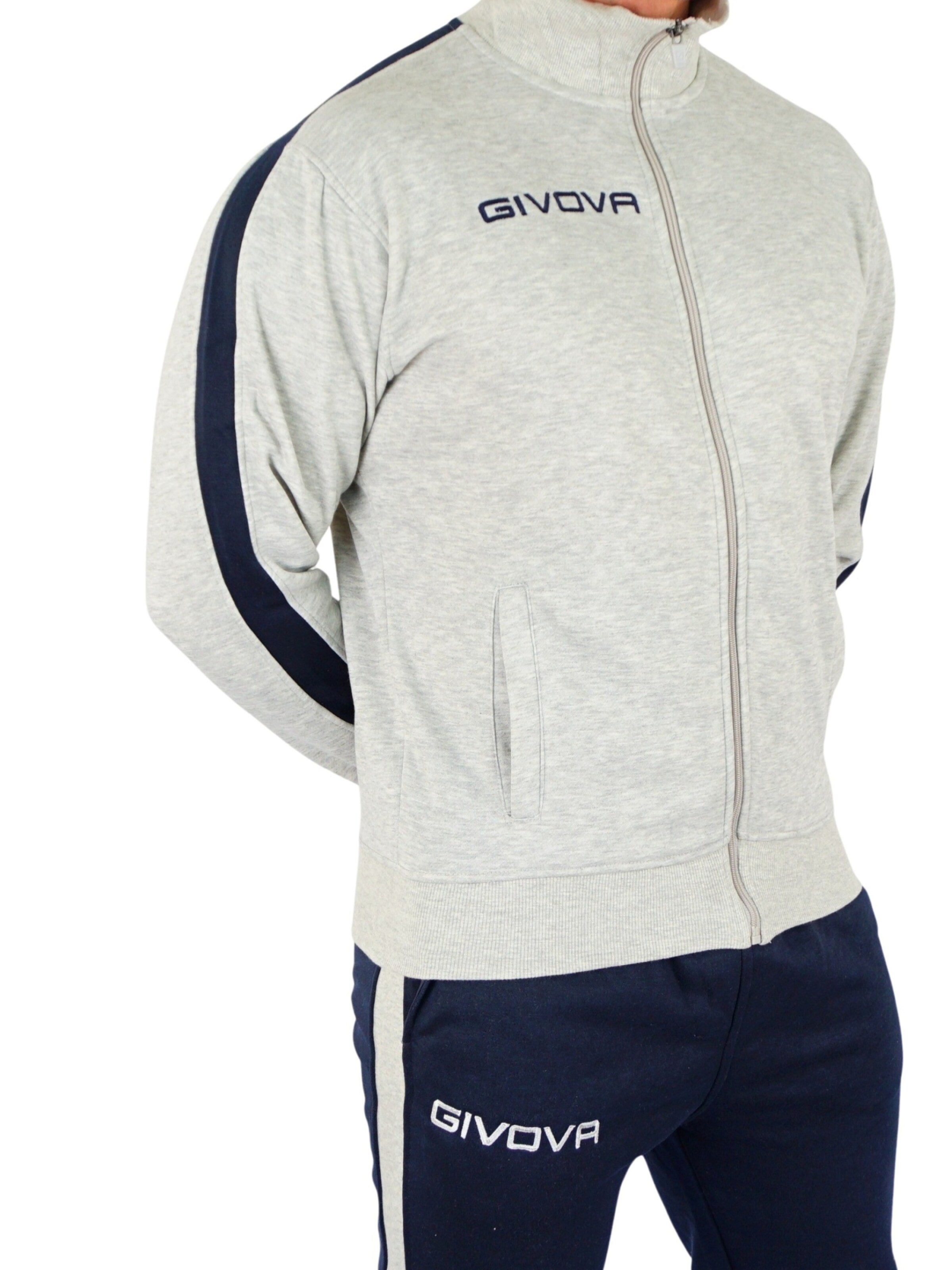 Givova Sweat suit in Grey