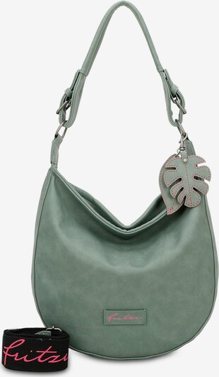 Borsa a spalla 'Eco Hobo' Fritzi aus Preußen di colore verde, Visualizzazione prodotti