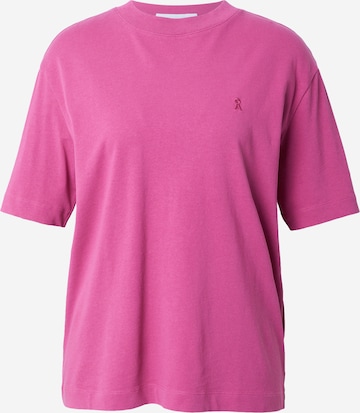 purpurinė ARMEDANGELS Marškinėliai 'Tarjaa': priekis
