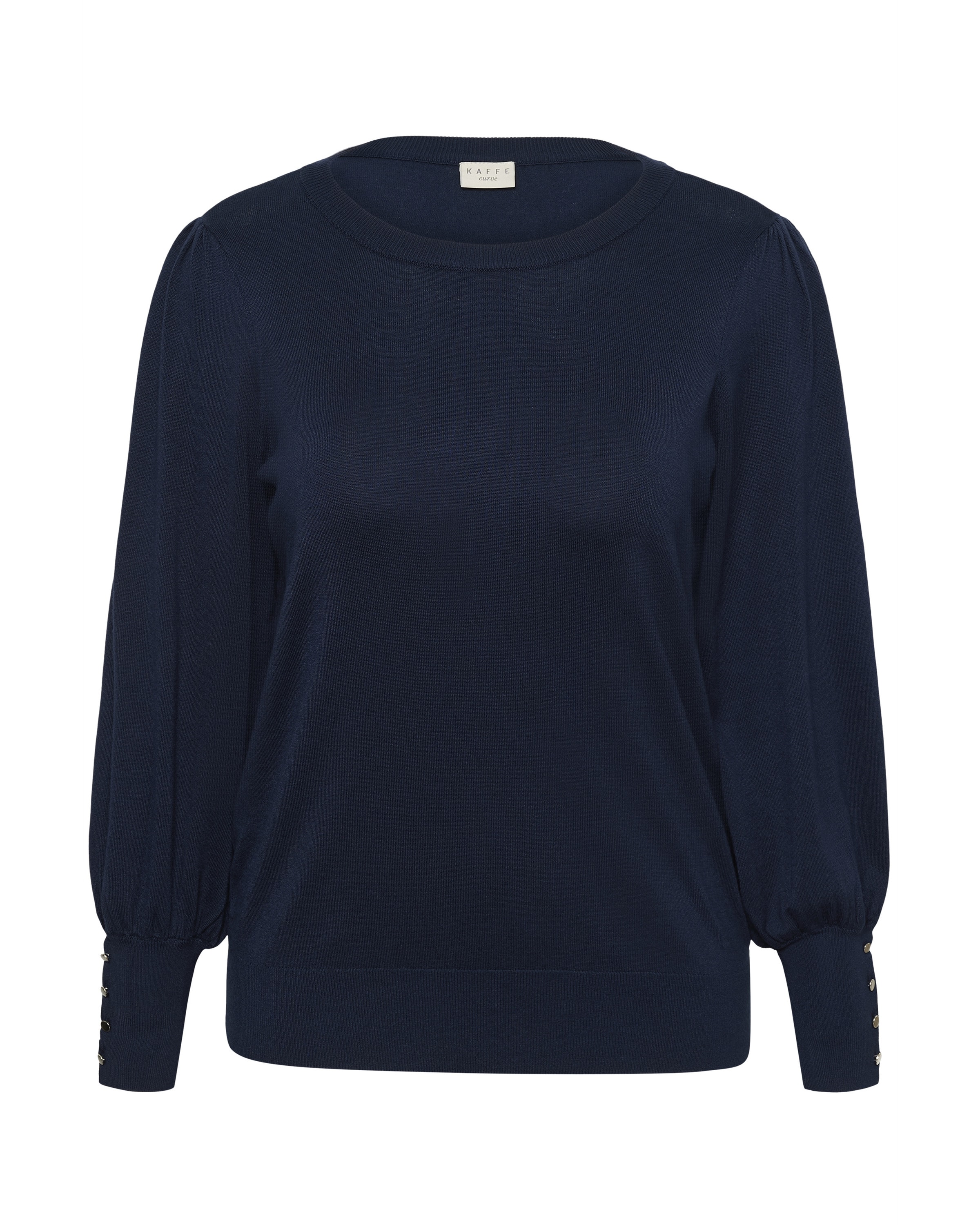 KAFFE CURVE Sweater 'KClizzy' in Blue: front