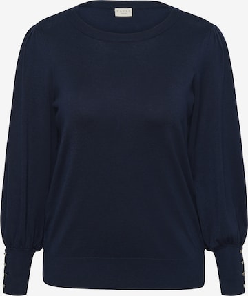 KAFFE CURVE Sweater 'KClizzy' in Blue: front