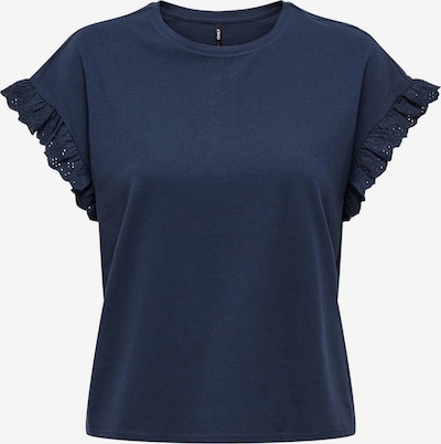 ONLY T-shirt 'Iris' en bleu foncé, Vue avec produit