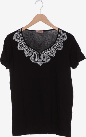 TRIANGLE Top & Shirt in XL in Black: front