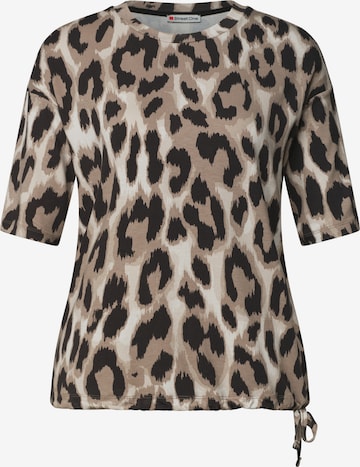 STREET ONE Shirt in Beige: Vorderseite