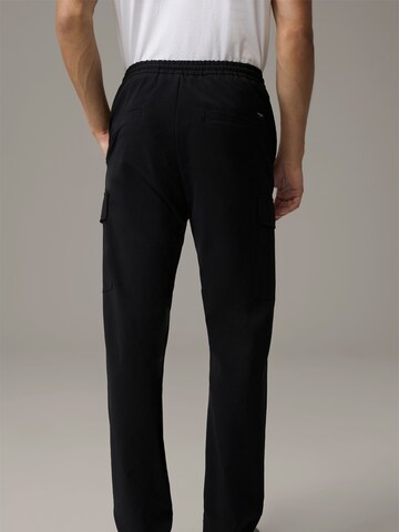 STRELLSON Regular Broek 'Eldon' in Zwart