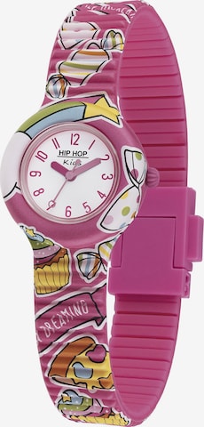 Orologio 'KIDS FUN' di Hip Hop in rosa: frontale