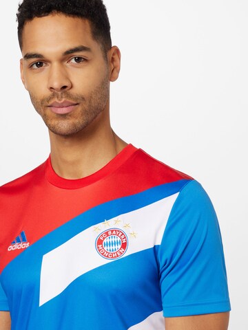 ADIDAS SPORTSWEAR Funkční tričko 'Fc Bayern Pre-Match' – modrá