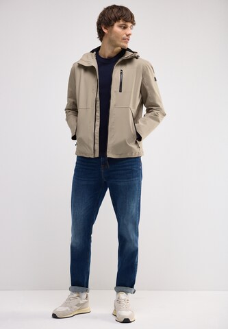 Street One MEN Softshell Jacke in Beige