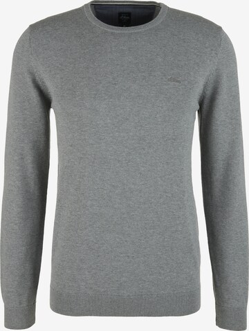 Pull-over s.Oliver en gris : devant