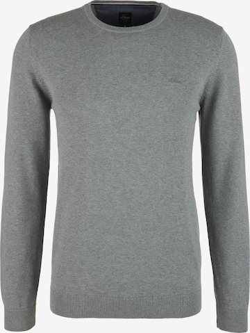 s.Oliver Pullover in Grau: predná strana