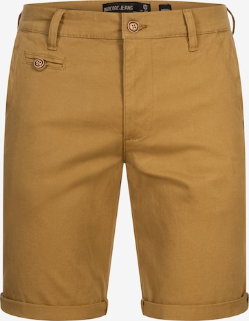 INDICODE JEANS Broek 'Cuba' in Beige: voorkant
