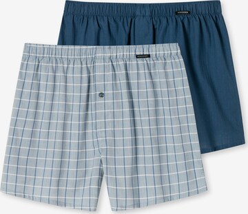 SCHIESSER Boxer shorts ' Multipacks ' in Blue: front