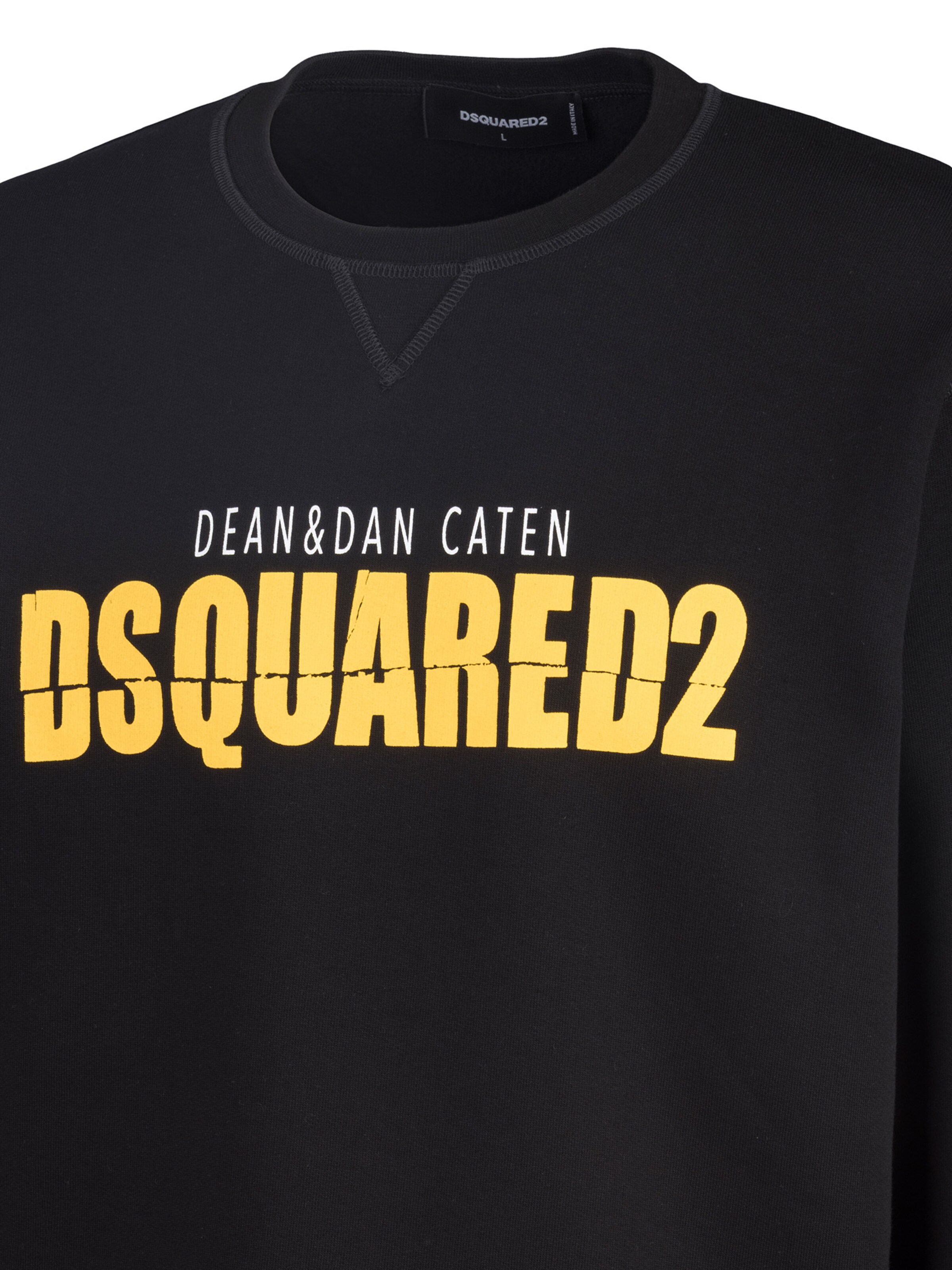 DSQUARED2 Sweatshirt 'Cool Fit' in Zwart
