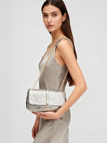 Borsa a tracolla 'Arcade 3' di Laura Biagiotti in grigio: frontale