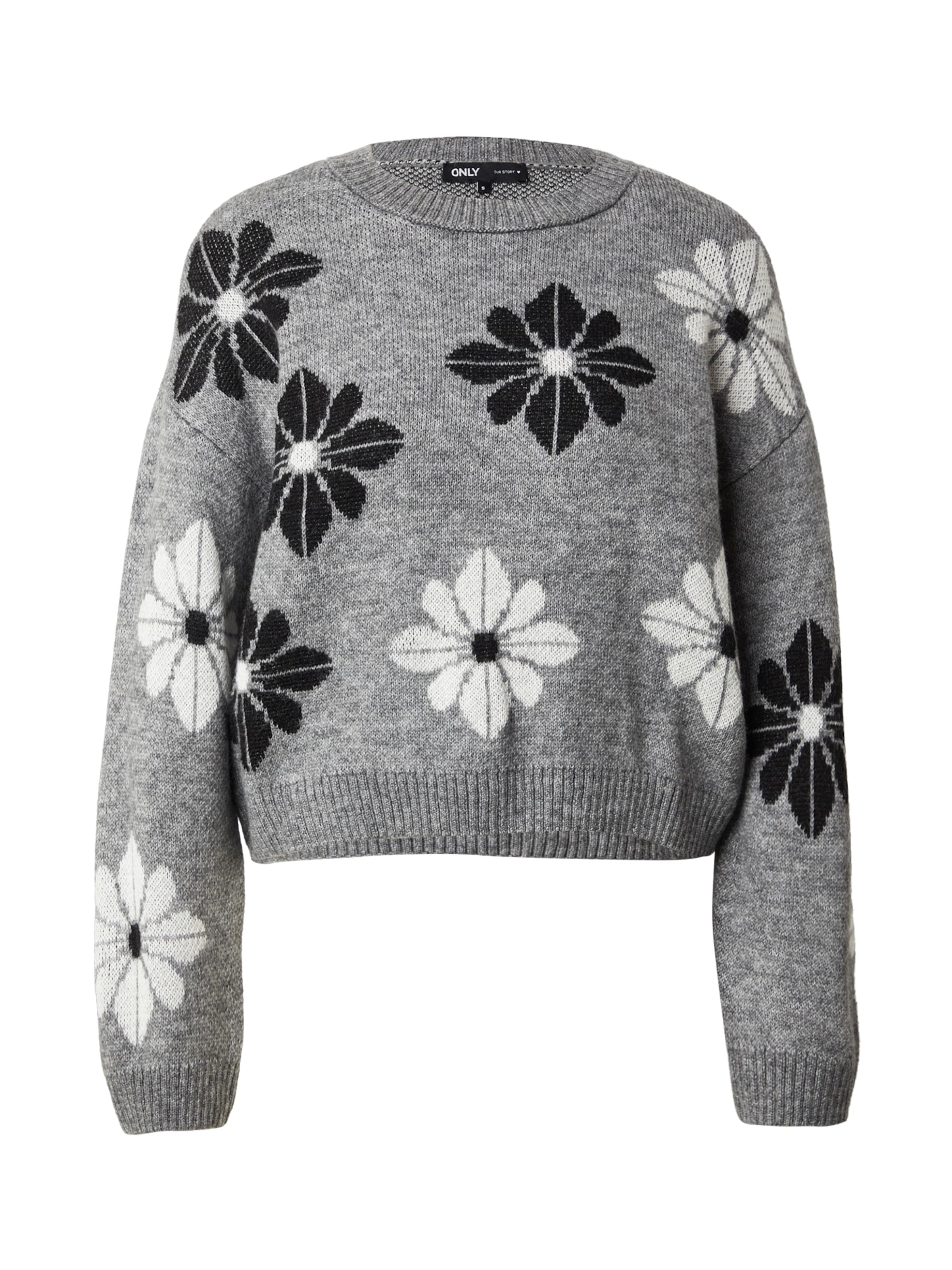 ONLY Sweater 'ONLFREESIA' in Grey: front