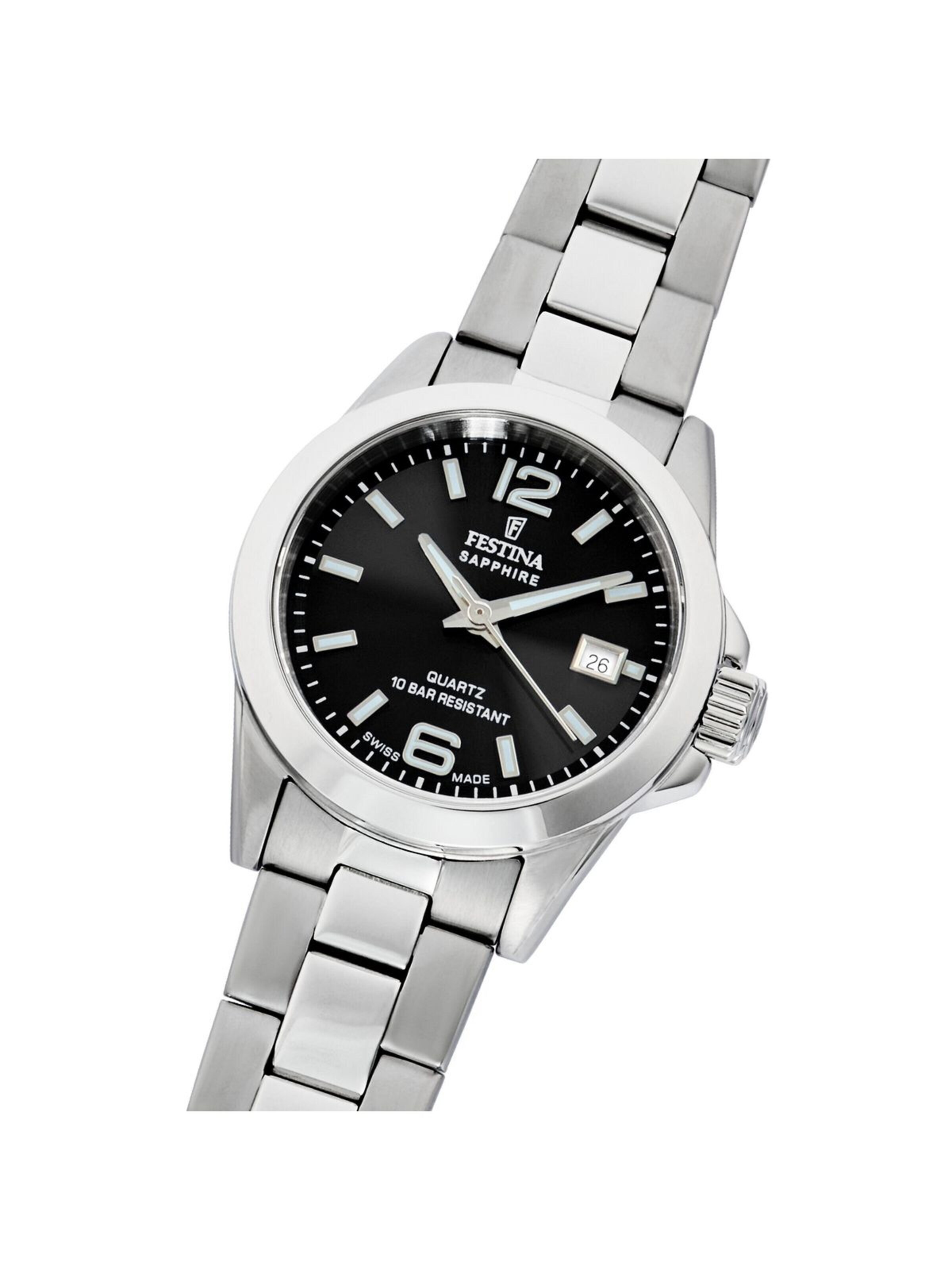 Montre à affichage analogique 'Classics Swiss' FESTINA en noir
