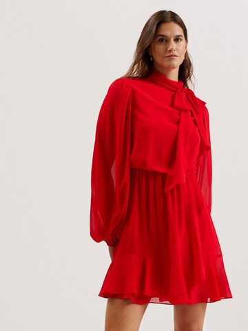 Ted Baker Cocktailjurk in Rood: voorkant